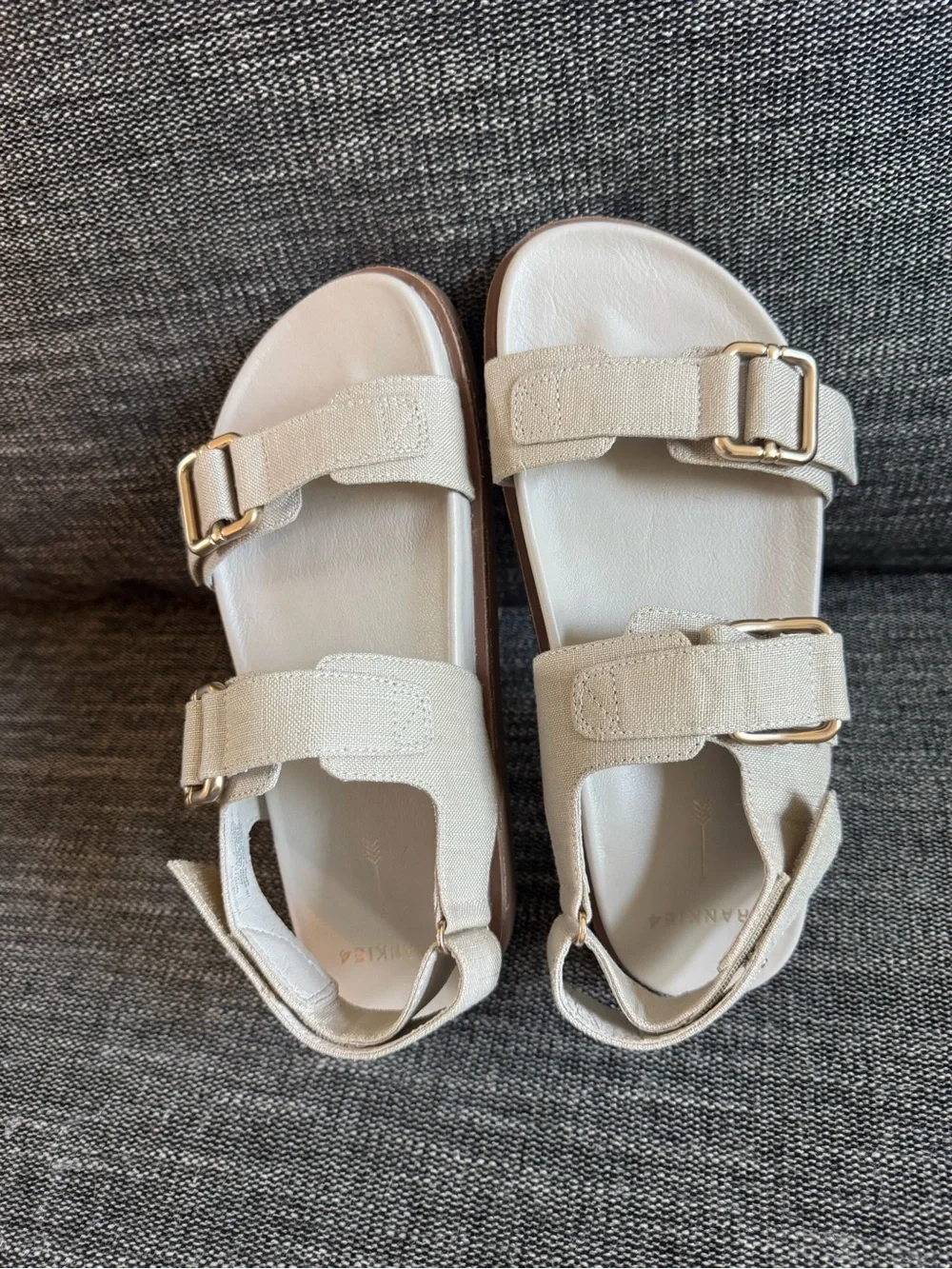 Frankie 4 - Thompson Linen Sandal size 7 - Picture 3 of 7